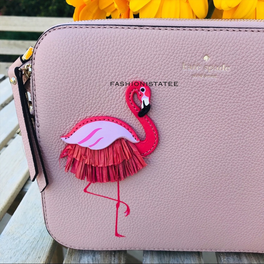 Kate spade camera by the pool flamingo crossbody - Picture 2 of 8
